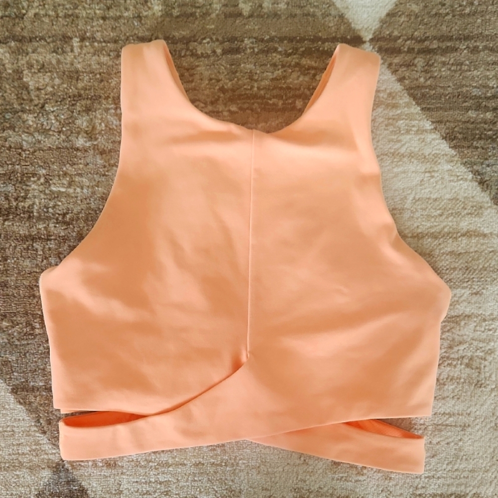 Athleta Peach Sports Bra size S